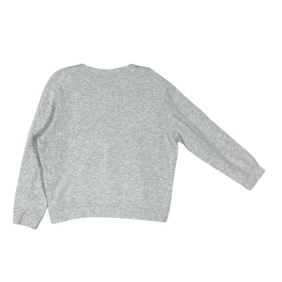 Nwot French Connection Sweatshirt XS Frenchie- Dog Crewneck Long-Sleeve Cotton - Picture 3 of 9